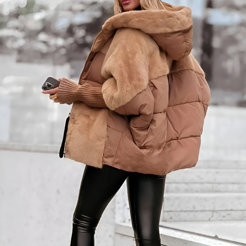 Lucy | cosy layered winter coat