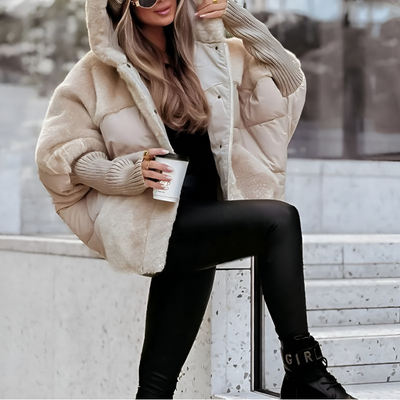 Lucy | cosy layered winter coat